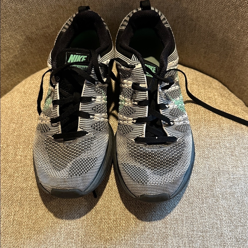 Nike Black and Gray Running Shoes